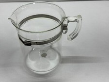 Copo de vidro vintage Pyrex 3000 ml com cabo de vidro alça de aço inoxidável #1010 comprar usado  Enviando para Brazil