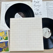 Pink Floyd The Wall Original 1979 1st US Sleeve Columbia Complete W/Sleeves! comprar usado  Enviando para Brazil
