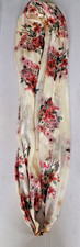 Floral chiffon oblong for sale  SHEFFORD