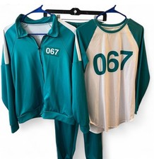 Traje completo Blackmilk Squid Game Player 067. Tamanho pequeno comprar usado  Enviando para Brazil