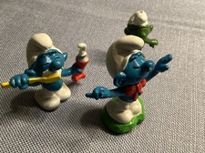 Schlumpf figuren zahnbürste gebraucht kaufen  Bann, Hauptstuhl, Horbach