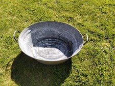 Vintage large galvanised for sale  HONITON