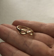 Infinity ring goldfarben gebraucht kaufen  Leverkusen