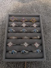 Costume jewellery rings for sale  POOLE
