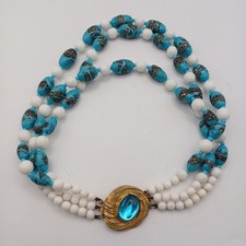 Vintage turquoise multicolour for sale  NEWCASTLE UPON TYNE