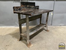 Salvaged steel workbench for sale  Roanoke