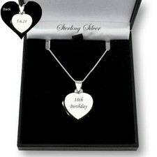 Sterling silver heart for sale  NORWICH