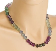 Edelstein kette fluorit gebraucht kaufen  Delmenhorst