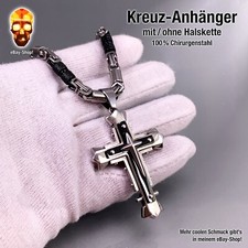 Herren kreuz anhänger gebraucht kaufen  München