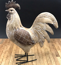 Brown etched rooster for sale  USA