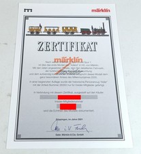 Märklin 26350 zertifikat gebraucht kaufen  Leipheim