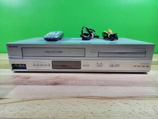 Combo player PHILIPS DVD VCR DVP3345v/17 estéreo Hi-Fi com controle remoto testado funcionando comprar usado  Enviando para Brazil