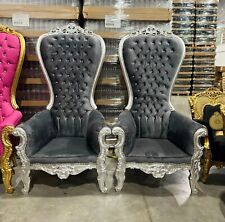 Throne chair french for sale  Miami