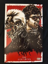 Kiefer Sutherland e Jason Patric assinaram The Lost Boys foto 11x17 com certificado de autenticidade Beckett comprar usado  Enviando para Brazil
