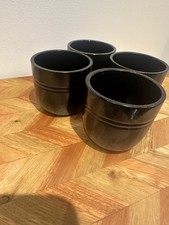 Ceramic black plant for sale  SUTTON