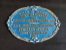 Ancienne plaque concour d'occasion  Verquin