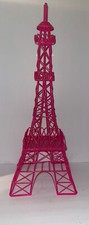 Escultura da Torre Eiffel de Fio de Metal Revestido Rosa ~ Decoração 25  comprar usado  Enviando para Brazil