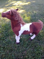 Fiesta 20" L Mustang de pé recheado cavalo realista posable #A52640 pelúcia grande comprar usado  Enviando para Brazil