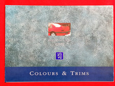 1992 peugeot colours for sale  BANGOR