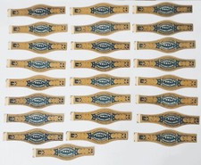 Venta al por mayor, banda de cigarros coleccionable, Vitolas antiguas, lote de 25 bandas similares C143 segunda mano  Embacar hacia Mexico