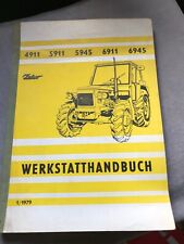 Instrukcja warsztatowa Zetor 4911 5911 5945 6911 6945 1/1979 oryginał na sprzedaż  Wysyłka do Poland