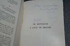 Montaigne louis broglie. d'occasion  Les Arcs