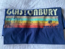 Glastonbury logo shirt for sale  BARROW-IN-FURNESS