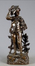 Zauberhafte jugendstil skulptu gebraucht kaufen  Salzatal