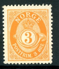 Norway 1886 posthorn for sale  Puyallup