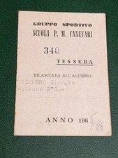 Tessera gruppo sportivo usato  Arezzo
