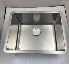 Pia de cozinha ALTO Undermount 23 x 18 x 10 polegadas aço inoxidável pias pretas 16G, usado comprar usado  Enviando para Brazil