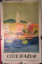 Affiche ancienne originale d'occasion  Plougonven