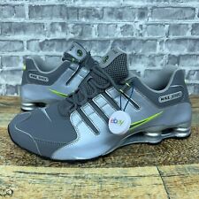 Usado, Nike Shox NZ EU prata metálica preto cinza legal 501524-025 masculino tamanho 14 novo 2015 comprar usado  Enviando para Brazil