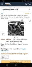 Foderine coprisedili personali usato  Cuneo