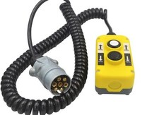 Controlador de pingente caminhão cauda elevador interruptor caixa dois botões , usado comprar usado  Enviando para Brazil