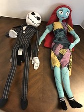 Usado, Pelúcia Poseable Nightmare Before Christmas Jack Skellington & Sally 25" KCare comprar usado  Enviando para Brazil