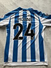 Steve Mounie #24 / Huddersfield Town - Umbro 2018/19 Koszulka domowa Koszulka piłkarska, używany na sprzedaż  PL