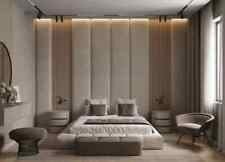 Velvet headboard wall for sale  DEWSBURY