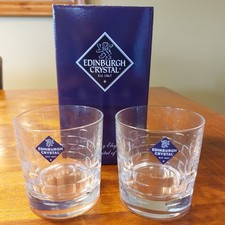 Whisky tumblers edinburgh for sale  GLASGOW