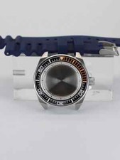 43.8mm Uhrengehäuse SUB Samurai Modul AR Saphirglas Für NH35 Uhrwerk Silikonband comprar usado  Enviando para Brazil