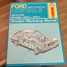 Haynes workshop manual for sale  SHOREHAM-BY-SEA