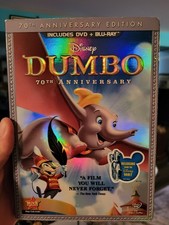 Usado, Dumbo (Blu-ray + DVD) Conjunto de 2 Discos Edição de 70º Aniversário Capa Rara OOP  comprar usado  Enviando para Brazil