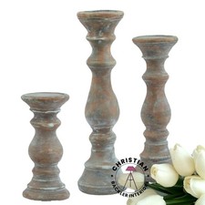 Rustic stone candle for sale  MANCHESTER