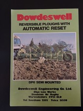 Dowdswell dp6 plough for sale Dowdswell dp6 plough for sale  MARKET RASEN