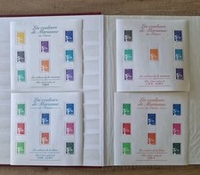 Lot blocs feuillets d'occasion  Montluçon