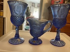 Vtg fostoria cobalt for sale  Weatherford