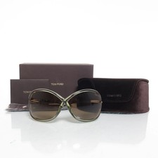 Tom Ford, Okulary przeciwsłoneczne, Whitney TF-9, Motyl, Zielone/Brązowe, Damskie #WSS na sprzedaż  PL