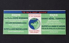 Bookmark dieppe paris d'occasion  Expédié en Belgium