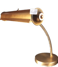 3 vintage gooseneck lamps for sale  Burgin