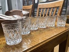 cut glass whisky tumblers for sale  WORCESTER